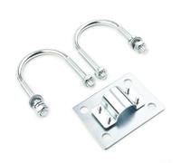 Abrazadera de perno en U de montaje en mástil de antena para antenas de fibra de vidrio LoRa, minero de helio, puntos de acceso al aire libre, instalación de poste