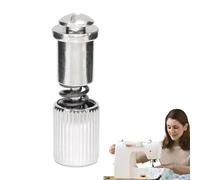 Abrazadera de pie con resorte: sujetador de acero inoxidable de 1,3 pulgadas, tornillo de cambio rápido del prensatelas, accesorio para máquina de coser con diseño de ajuste universal | Hardware de re