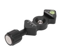 Abrazadera de Placa de Liberación Rápida, Ajuste de Ancho Aleación de Aluminio Cámara Universal Placa de Liberación Rápida de Espina de Pescado, para Orificio de Tornillo AS 3/8