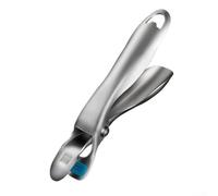 Abrazadera de plato en forma de pájaro de acero inoxidable 304 con clip antiquemaduras para platos calientes, cuencos con función de abrebotellas, portabrocas de goma antideslizante, fácil de limpiar