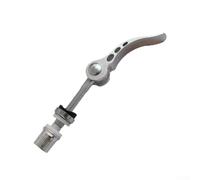 Abrazadera de poste de sillín de liberación rápida, para bicicleta, abrazadera de bicicleta de aleación de aluminio, con tornillo M6, ajustador de altura del asiento de herramienta, componente de