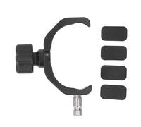 Abrazadera de poste GPS RTK, soporte de montaje de colector de datos ajustable de aleación de aluminio resistente para topografía, profesionales de cartografía de construcción