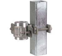 Abrazadera de raíl de acero inoxidable Dehn para tubos D50mm y perfil D50x50mm - 105356