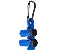Abrazadera De Regla De Ángulo Recto Calibres De Escaleras Altas for Enmarcar Cerradura Estable Hexagonal Cuadrada Con Gancho De Soporte Antideslizante Perfil Alto(Blue)
