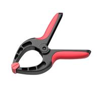 Abrazadera de resorte fuerte con mandíbula de goma flexible y agarre ergonómico, abrazaderas de seguridad para carpintería