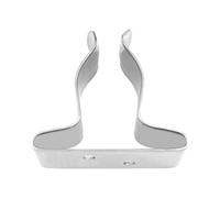 Abrazadera de Resorte para Gancho de - Soporte de Clip en U de Acero Inoxidable de Marino, Abrazadera de Repuesto para Barra de, Remo, Escoba, Clip de Resorte Resistente para