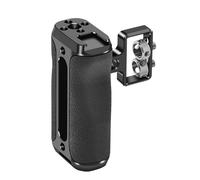 Abrazadera de riel universal con empuñadura lateral, rosca de 1/4 pulg., para cámara DSLR, soporte de zapata fría para micrófono.