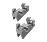 Abrazadera de rodamiento de repuesto for lavavajillas Whirlpool 00611474, clip de plástico, paquete de 2