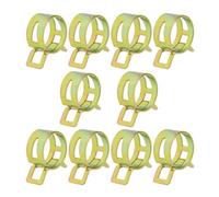 Abrazadera de silicona para manguera de vacío, 10 Uds. Clip de resorte de 5-22mm tubo flexible de combustible tubo de agua abrazaderas de tubo de aire sujetador(20mm)