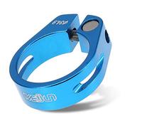 Abrazadera de sillín, ligera y resistente, soporte de sillín aluminio 34,9 mm for ciclistas montaña carretera en ruta sendero y ciudad