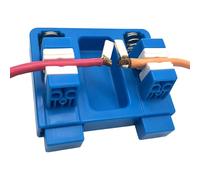 Abrazadera de soldadura: soldador de estación portátil resistente con abrazadera y soporte de mesa, soporte de sujeción para alambre de soldadura en la mesa de soldadura, para modelismo, joyas