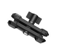 Abrazadera de soporte de cámara de instalación sin herramientas, conector de cabeza de bola de 20 mm, resistente a la intemperie para entornos extremos, brazo de abrazadera profesional de fotografía