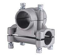 Abrazadera de soporte de mango, 26/28 mm Abrazadera de soporte de mango Soporte de mano para desbrozadora, recortadora, desbrozadora, tubo(Cross fixator (28, 19))
