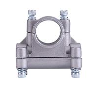 Abrazadera de soporte de mango con pernos, soporte de mango Soporte de mano para cortador de brozadoras tubo de corte de cepillo, accesorios de jardinería (28 mm)