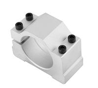 Abrazadera de soporte de montaje de motor de husillo, Abrazadera de soporte de maquina de grabado Abrazadera de husillo de fresado de grabado de enrutador de aluminio fundido para maquinas(52mm)