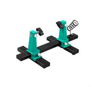 Abrazadera de soporte de PCB con rotación de 360 grados, soporte de placa de circuito ajustable, marco de metal, base de goma para soldadura de precisión y reparación electrónica (300 mm)