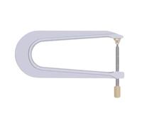 Abrazadera de soporte de violín de aleación de aluminio para violín, guitarra, bajo, herramientas de reparación de vigas, herramientas de reparación para abrazar y reparar abrazaderas de aleación de