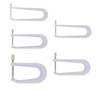 Abrazadera de soporte de violín de aleación de aluminio para violín, guitarra, bajo, herramientas de reparación de vigas, herramientas de reparación para abrazar y reparar abrazaderas de aleación de