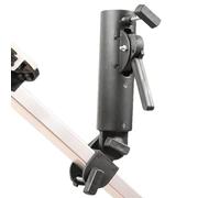 Abrazadera de soporte para paraguas, resistente al viento, doble bloqueo, soporte ajustable para paraguas de golf, se adapta a silla de playa, scooter de movilidad, silla de ruedas