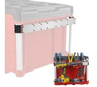 Abrazadera de soporte para taladro a prueba de óxido, evita caídas, organizadores compactos, múltiples herramientas de acomodación, caja de herramientas