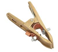 Abrazadera de suelo en forma de A para máquinas de soldar, fabricadas en latón de larga duración, apta para soldadura de perno (260A) (300A) (500A)