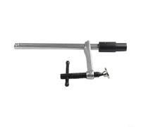 Abrazadera de sujeción de acción rápida para bancos de carpintería con clip de escritorio y operación manual, adecuada para abrazaderas de metal de 16 mm o 28 mm de diámetro de agujero (20 mm)