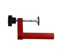 Abrazadera de sujeción de aluminio de 20 mm, tope de banco de liberación rápida para carpintería, accesorio de tornillo de banco de carpintero resistente, rango de 0 a 70 mm, color rojo (20 mm)