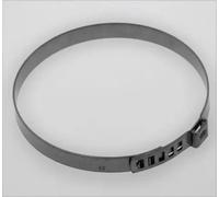 10x Abrazadera de sujeción engarzado a presión Abrazadera de una oreja 190870