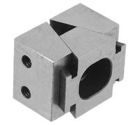 Abrazadera de Sujeción Neumática M6 de Acero al Carbono para Cnc | 26,5-30,5 Rango de Apriete, 12 Kn y 25 Nm, Mecanismo Sincronizado, Plata