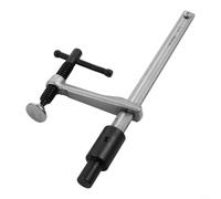 Abrazadera de sujeción para bancos de carpintería, clip de escritorio de liberación rápida con compatibilidad de agujeros de 16/28 mm, abrazadera de perro de banco de metal para mesas de taller (20 mm