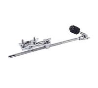 Abrazadera de tambor de metal plateado con clip de extensión para percusión, soporte de piezas de percusión para instrumentos musicales de percusión