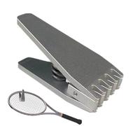 Abrazadera de tensión - Abrazadera de arranque de 9 pulgadas, herramienta para encordar raquetas, abrazadea para encordar raquetas adminton de aleación de aluminio | Abrazaderaa de encordado de 5 punt