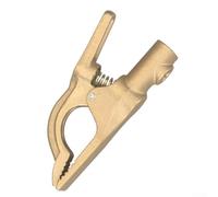 Abrazadera de tierra de latón macizo, 300 A, soldadura, 32 mm