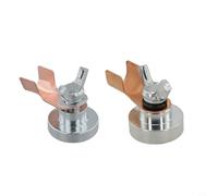 Abrazadera de tierra de soldadura, 2 dispositivos de conexión a tierra magnéticos de soldadura con soporte de 300 A y 500 A para una fijación segura a superficies de metal, uso industrial