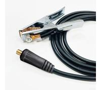 Abrazadera de tierra de soldadura de 300 A, clip de tierra de cobre resistente para soldador TIG MIG, agarre seguro en superficies metálicas, opción de cable de 2 m (3 metros)