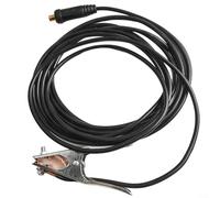 Abrazadera de tierra de soldadura de cobre de 300 A, abrazadera de tierra resistente con mango antideslizante aislado para cable de soldador inversor MMA, abrazadera de tierra de corte de plasma (23