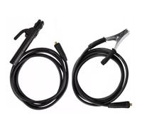 Abrazadera de tierra de soldadura para máquina inversora Igbt de 300 amperios con 2 m + para juego de cables 3M de cobre + construcción ABS para soldadura de barcos fábricas diseño ergonómico