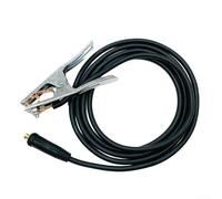 Abrazadera de tierra de soldadura resistente 300A tierra de cobre para máquinas inversoras - Longitud de agarre de cable segura (2 metros)