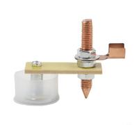 Abrazadera de tierra magnética para soldadura con fuerte sujeción en superficies metálicas planas y curvas, herramienta de clip de tierra de configuración rápida para tareas de fabricación industrial