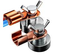 Abrazadera de tierra magnética para soldadura - Potente herramienta de soporte de soldadura magnética 2x, abrazadera de tierra para electrodos de cobre 500 A | Abrazadera de soporte de soldadura