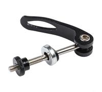 Abrazadera de tija de sillín M5 de liberación rápida para bicicleta con tornillo de clip de brocheta hecha de aleación de aluminio para un ajuste eficiente (M5 x 60 mm 0)