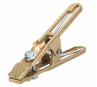 Abrazadera de toma de tierra de soldadura, 260/300/500a Latón en forma de Clips de toma de tierra de soldadura Cable de tierra de soldador Abrazadera de agarre de cobre para (260A)