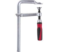 Abrazadera de tornillo completamente de acero Alcance de 300 mm Profundidad de la mandíbula de 140 mm