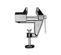 Abrazadera de tornillo de banco de trabajo portátil pequeño para banco de trabajo de repuesto para el hogar para tallar accesorios fijos rotación pequeña mesa de joyería