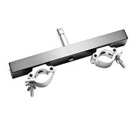 Abrazadera de travesao para soporte con manivela