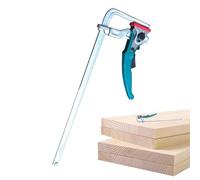 Abrazadera de trinquete, abrazaderas de liberación rápida, abrazadera de mesa, herramienta de carpintería - Abrazaderas de sierra de pista rápida, abrazadera F de riel guía, herramientas de mesa MFT