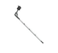 Abrazadera de trinquete de metal for platillos, brazo expansible, soporte de platillo ajustable, extensión for tambor, soporte de percusión, montaje en rack, hardware(Single Direction)