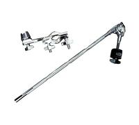 Abrazadera de trinquete para platillos con brazo expandible, soporte universal para platillos