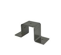 Abrazadera de tubo cuadrada, tubo cuadrado de acero inoxidable 15 x 15 20 x 20 25 30 x 30 35 40 x 40 45 50 x 50 (15 x 15 mm)