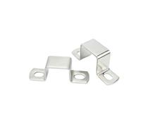 Abrazadera De Tubo Cuadrado Acero Inoxidable 304(2pcs 20x20)